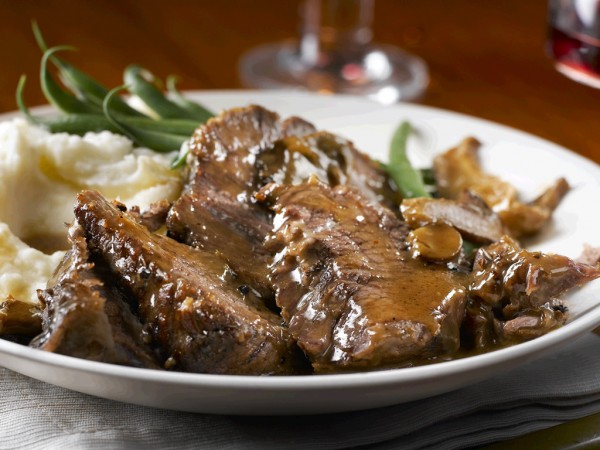 Slow Cooker Marvellous Mushroom Pot Roast Recipe