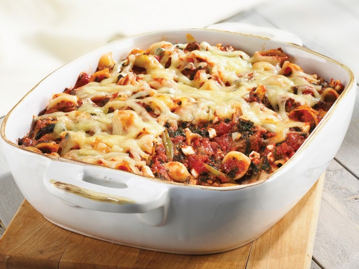 Beef And Pasta Florentine Bake Recipe